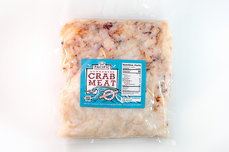 Pacific Dream Seafoods Dungeness crab meat vacuum pack
