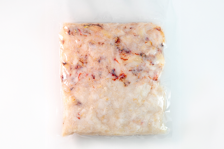 Pacific Dream Seafoods Dungeness crab meat vacuum pack rear