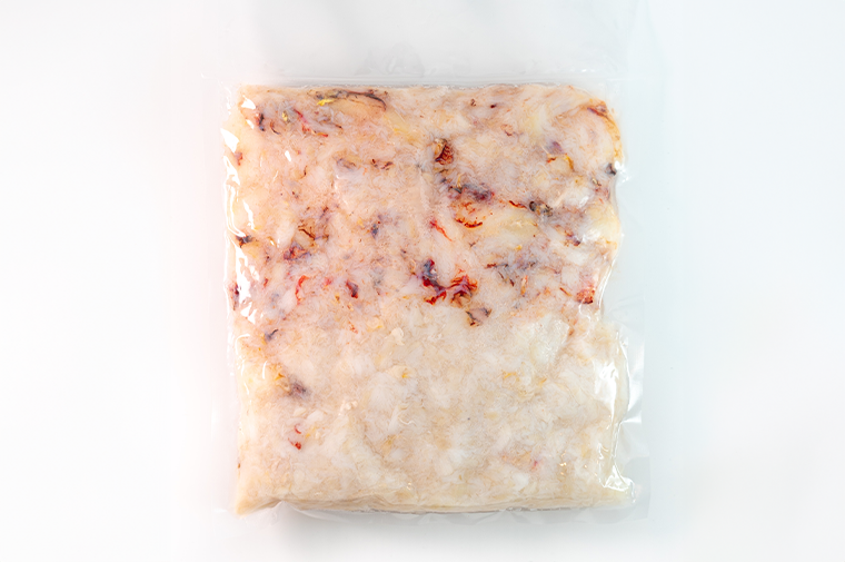 Pacific Dream Seafoods Dungeness crab meat vacuum pack rear